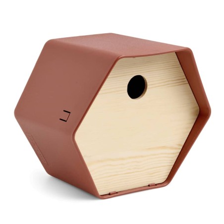 Capi Vogelhäuschen Hive 1 19x23x20 cm Braun