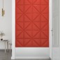 vidaXL Wandpaneele 12 Stk. Rot 30x30 cm Kunstleder 0,54 m² vidaXL Wandpaneele 12 Stk. Rot 30x30 cm Kunstleder 0,54 m²