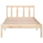vidaXL Massivholzbett Kiefer 75x190 cm vidaXL Massivholzbett Kiefer 75x190 cm