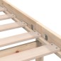 vidaXL Massivholzbett Kiefer 75x190 cm vidaXL Massivholzbett Kiefer 75x190 cm