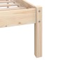 vidaXL Massivholzbett Kiefer 75x190 cm vidaXL Massivholzbett Kiefer 75x190 cm