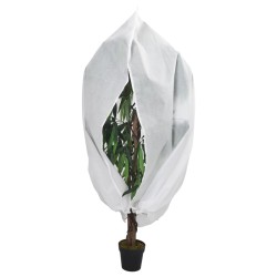 vidaXL Wintervlies mit Reißverschluss 2 Stk. 70 g/m² 1,2x1,8 m
