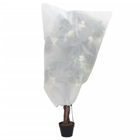 vidaXL Wintervlies mit Kordelzug 4 Stk. 70 g/m² 0,8x0,8 m