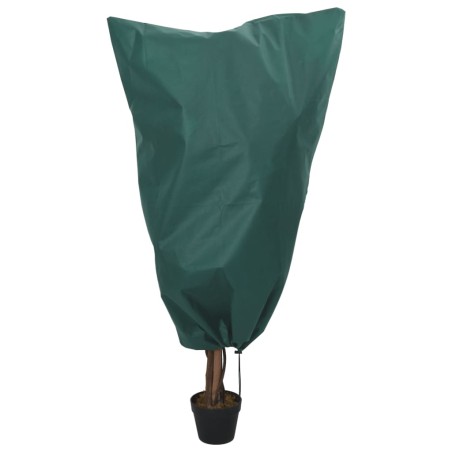 vidaXL Wintervlies mit Kordelzug 12 Stk. 70 g/m² 0,8x0,8 m