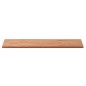 vidaXL Waschtischplatte 80x40x1,5 cm Massivholz Buche vidaXL Waschtischplatte 80x40x1,5 cm Massivholz Buche
