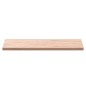 vidaXL Waschtischplatte 80x40x2,5 cm Massivholz Buche vidaXL Waschtischplatte 80x40x2,5 cm Massivholz Buche