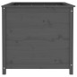 Hochbeet Grau 119,5x82,5x78 cm Massivholz Kiefer Hochbeet Grau 119,5x82,5x78 cm Massivholz Kiefer