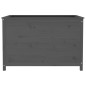 Hochbeet Grau 119,5x82,5x78 cm Massivholz Kiefer Hochbeet Grau 119,5x82,5x78 cm Massivholz Kiefer