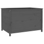 Hochbeet Grau 119,5x82,5x78 cm Massivholz Kiefer Hochbeet Grau 119,5x82,5x78 cm Massivholz Kiefer
