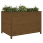 vidaXL Hochbeet Honigbraun 119,5x82,5x78 cm Massivholz Kiefer vidaXL Hochbeet Honigbraun 119,5x82,5x78 cm Massivholz Kiefer