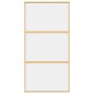 vidaXL Schiebetür Golden 102,5x205 cm ESG-Klarglas und Aluminium vidaXL Schiebetür Golden 102,5x205 cm ESG-Klarglas und Aluminium