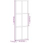 vidaXL Schiebetür Weiß 76x205 cm Hartglas und Aluminium vidaXL Schiebetür Weiß 76x205 cm Hartglas und Aluminium