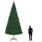 vidaXL Künstlicher Weihnachtsbaum mit Beleuchtung 500 cm Grün vidaXL Künstlicher Weihnachtsbaum mit Beleuchtung 500 cm Grün