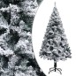 vidaXL Künstlicher Weihnachtsbaum mit Beleuchtung & Schnee Grün 150 cm vidaXL Künstlicher Weihnachtsbaum mit Beleuchtung & Schnee Grün 150 cm