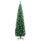 vidaXL Künstlicher Weihnachtsbaum mit Beleuchtung & Ständer Grün 240cm vidaXL Künstlicher Weihnachtsbaum mit Beleuchtung & Ständer Grün 240cm