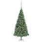 vidaXL Künstlicher Weihnachtsbaum Beleuchtung & Kugeln LEDs 300cm Grün vidaXL Künstlicher Weihnachtsbaum Beleuchtung & Kugeln LEDs 300cm Grün