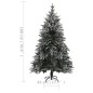 vidaXL Künstlicher Weihnachtsbaum mit Beleuchtung & Schnee 180 cm vidaXL Künstlicher Weihnachtsbaum mit Beleuchtung & Schnee 180 cm
