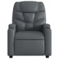 vidaXL Relaxsessel Grau Kunstleder vidaXL Relaxsessel Grau Kunstleder