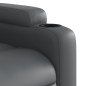 vidaXL Relaxsessel Grau Kunstleder vidaXL Relaxsessel Grau Kunstleder