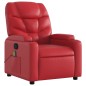 vidaXL Massagesessel Rot Kunstleder vidaXL Massagesessel Rot Kunstleder