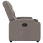 vidaXL Relaxsessel Taupe Stoff vidaXL Relaxsessel Taupe Stoff