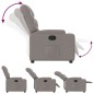 vidaXL Relaxsessel Taupe Stoff vidaXL Relaxsessel Taupe Stoff