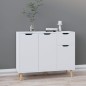vidaXL Sideboard Weiß 90x30x72 cm Holzwerkstoff vidaXL Sideboard Weiß 90x30x72 cm Holzwerkstoff