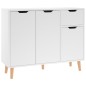 vidaXL Sideboard Weiß 90x30x72 cm Holzwerkstoff vidaXL Sideboard Weiß 90x30x72 cm Holzwerkstoff