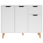 vidaXL Sideboard Weiß 90x30x72 cm Holzwerkstoff vidaXL Sideboard Weiß 90x30x72 cm Holzwerkstoff
