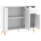 vidaXL Sideboard Weiß 90x30x72 cm Holzwerkstoff vidaXL Sideboard Weiß 90x30x72 cm Holzwerkstoff