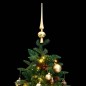 vidaXL Künstlicher Weihnachtsbaum Klappbar 150 LEDs & Kugeln 150 cm vidaXL Künstlicher Weihnachtsbaum Klappbar 150 LEDs & Kugeln 150 cm