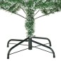 vidaXL Künstlicher Weihnachtsbaum Beschneit Grün 120 cm vidaXL Künstlicher Weihnachtsbaum Beschneit Grün 120 cm