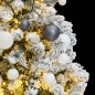vidaXL Künstlicher Weihnachtsbaum Klappbar 150 LEDs & Kugeln 120 cm vidaXL Künstlicher Weihnachtsbaum Klappbar 150 LEDs & Kugeln 120 cm
