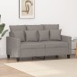 vidaXL 2-Sitzer-Sofa Taupe 120 cm Stoff vidaXL 2-Sitzer-Sofa Taupe 120 cm Stoff