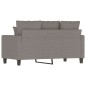 vidaXL 2-Sitzer-Sofa Taupe 120 cm Stoff vidaXL 2-Sitzer-Sofa Taupe 120 cm Stoff