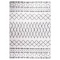 vidaXL Teppich Waschbar Schwarz und Weiß 150x230 cm Rutschfest vidaXL Teppich Waschbar Schwarz und Weiß 150x230 cm Rutschfest