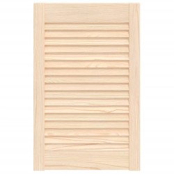vidaXL Schranktür Lamellen-Design 61,5x39,4 cm Massivholz Kiefer