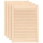 vidaXL Schranktüren Lamellen-Design 4 Stk. 69x49,4 cm Massivholz vidaXL Schranktüren Lamellen-Design 4 Stk. 69x49,4 cm Massivholz