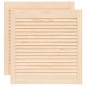 vidaXL Schranktüren Lamellen-Design 2 Stk. 61,5x59,4 cm Massivholz vidaXL Schranktüren Lamellen-Design 2 Stk. 61,5x59,4 cm Massivholz