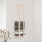 Handtuchhalter 23x18x110 cm Massivholz Kiefer Handtuchhalter 23x18x110 cm Massivholz Kiefer