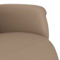 vidaXL Relaxsessel mit Fußteil Cappuccino-Braun Kunstleder vidaXL Relaxsessel mit Fußteil Cappuccino-Braun Kunstleder