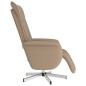 vidaXL Massagesessel mit Fußteil Cappuccino-Braun Kunstleder vidaXL Massagesessel mit Fußteil Cappuccino-Braun Kunstleder