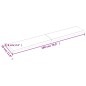Waschtischplatte 180x30x6 cm Massivholz Unbehandelt Waschtischplatte 180x30x6 cm Massivholz Unbehandelt