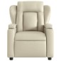 vidaXL Relaxsessel Creme Kunstleder vidaXL Relaxsessel Creme Kunstleder