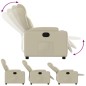 vidaXL Relaxsessel Creme Kunstleder vidaXL Relaxsessel Creme Kunstleder