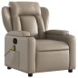 vidaXL Massagesessel Cappuccino-Braun Kunstleder vidaXL Massagesessel Cappuccino-Braun Kunstleder