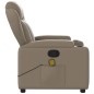 vidaXL Massagesessel Cappuccino-Braun Kunstleder vidaXL Massagesessel Cappuccino-Braun Kunstleder