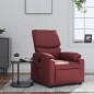 vidaXL Relaxsessel Weinrot Kunstleder vidaXL Relaxsessel Weinrot Kunstleder