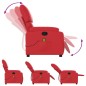 vidaXL Massagesessel Rot Kunstleder vidaXL Massagesessel Rot Kunstleder