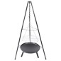 RedFire Schwenkgrill mit Dreibein und Feuerschale 50 cm Schwarz RedFire Schwenkgrill mit Dreibein und Feuerschale 50 cm Schwarz